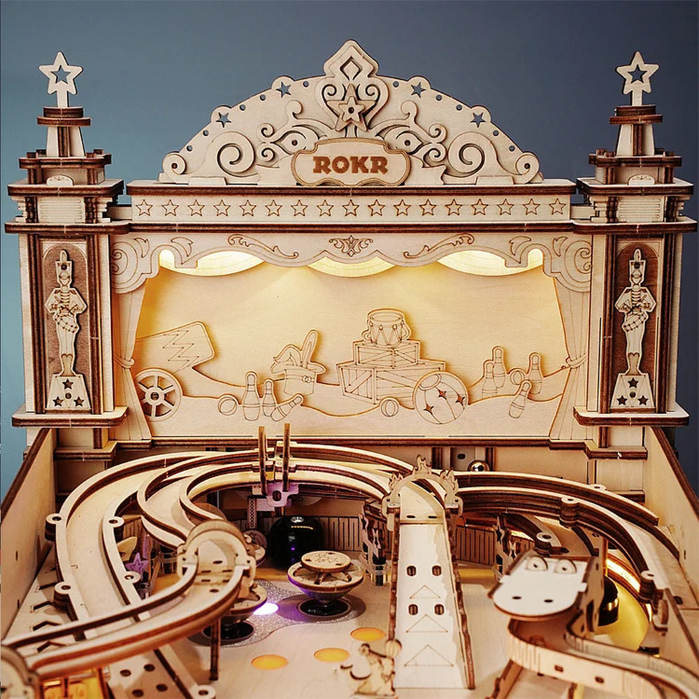 Pinball Machine Wooden Brainteaser
