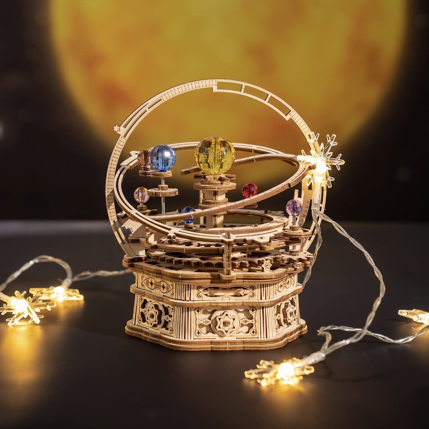 Starry Night Mechanical Music Box
