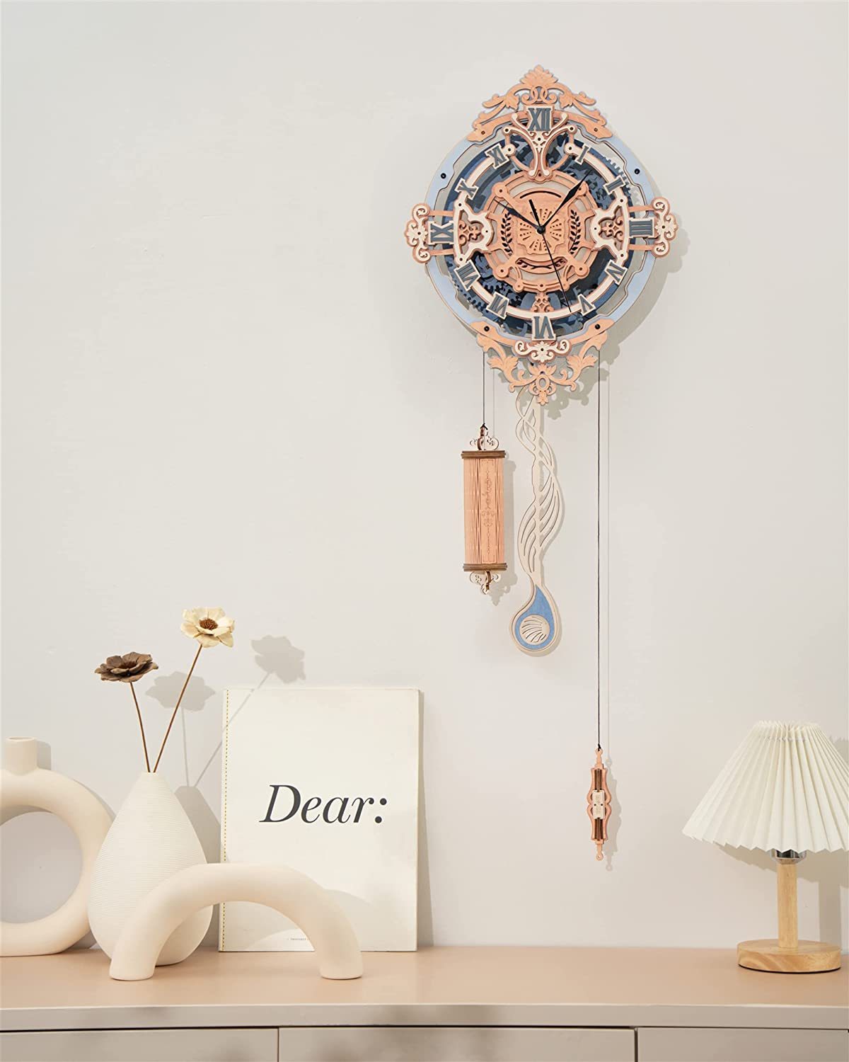 Wall Wooden Clock