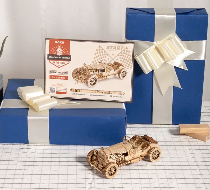 Wooden Racing Car