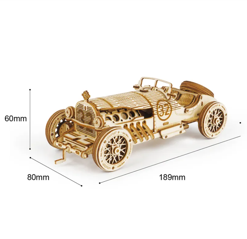 Wooden Racing Car