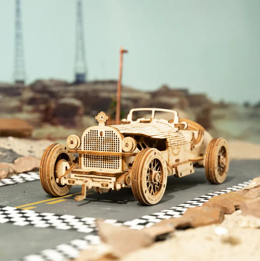 Wooden Racing Car