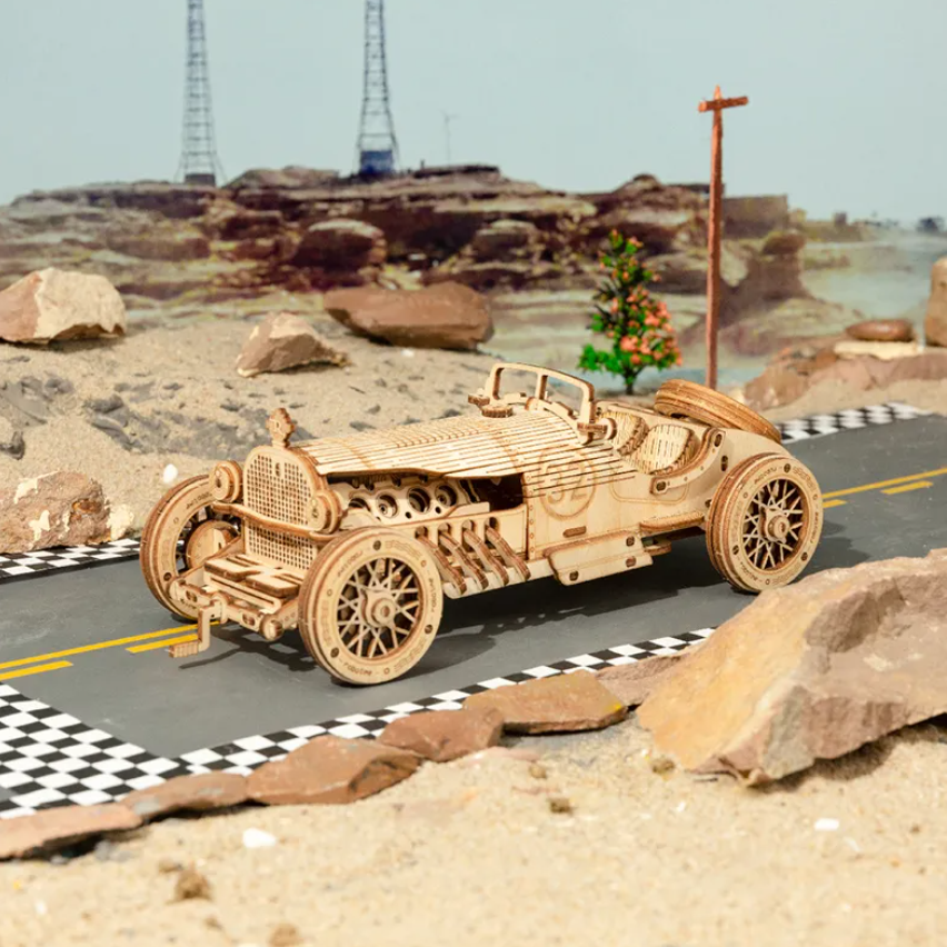 Wooden Racing Car