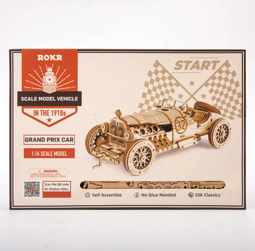 Wooden Racing Car
