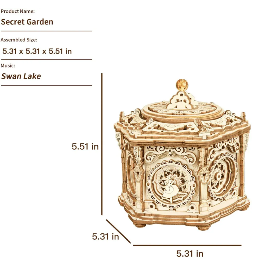 Secret Garden Music Box