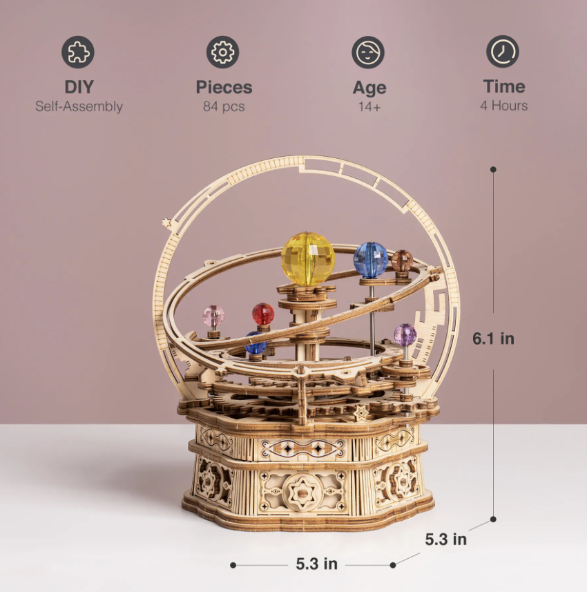 Starry Night Mechanical Music Box