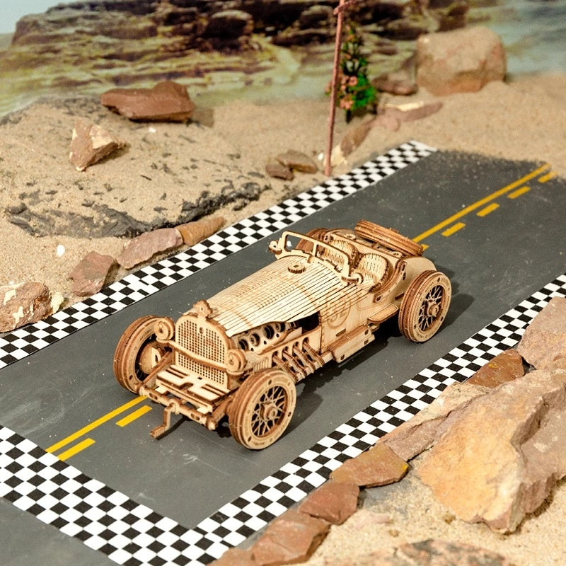 Wooden Racing Car