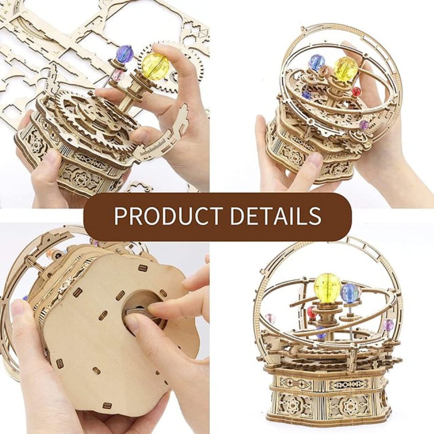 Starry Night Mechanical Music Box