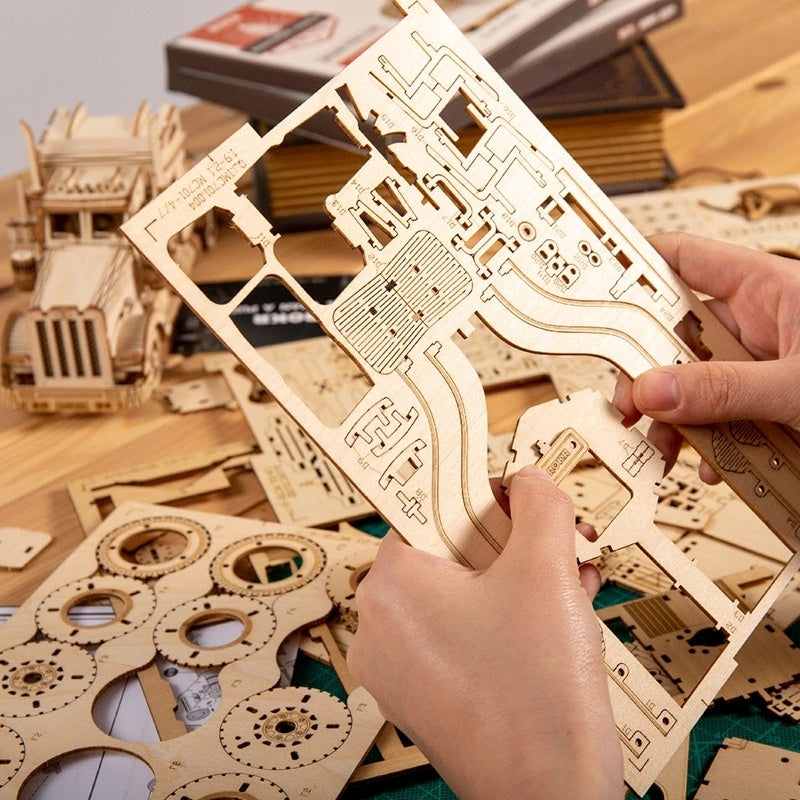Wooden Racing Car