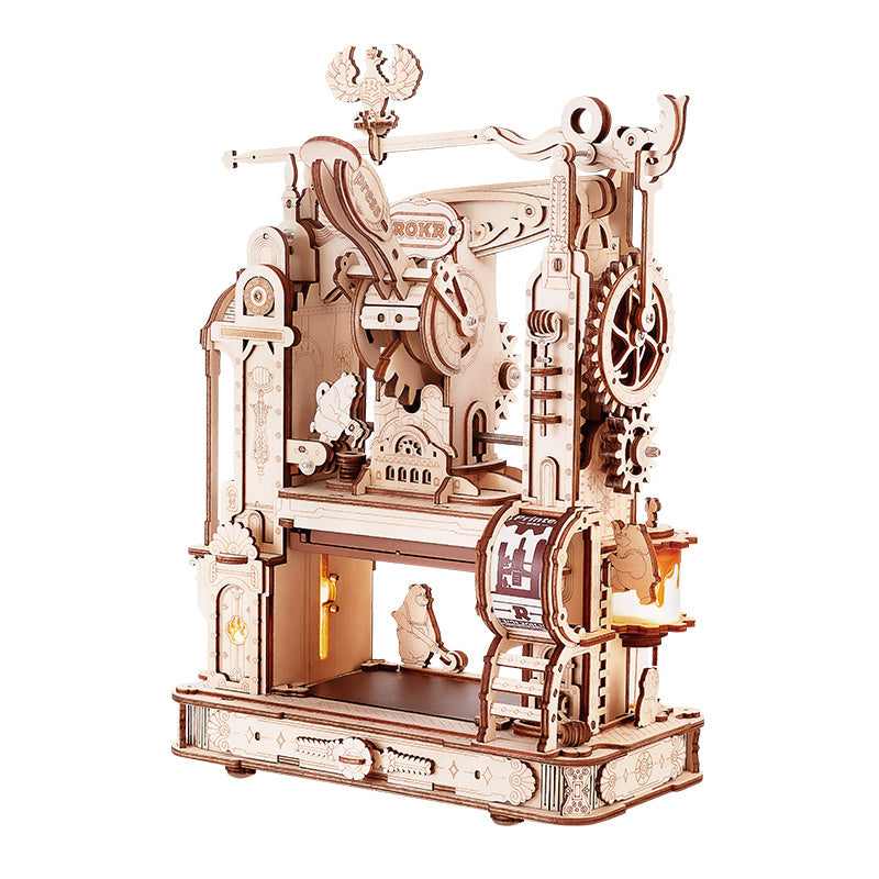 Printing Press Mechanical Gears