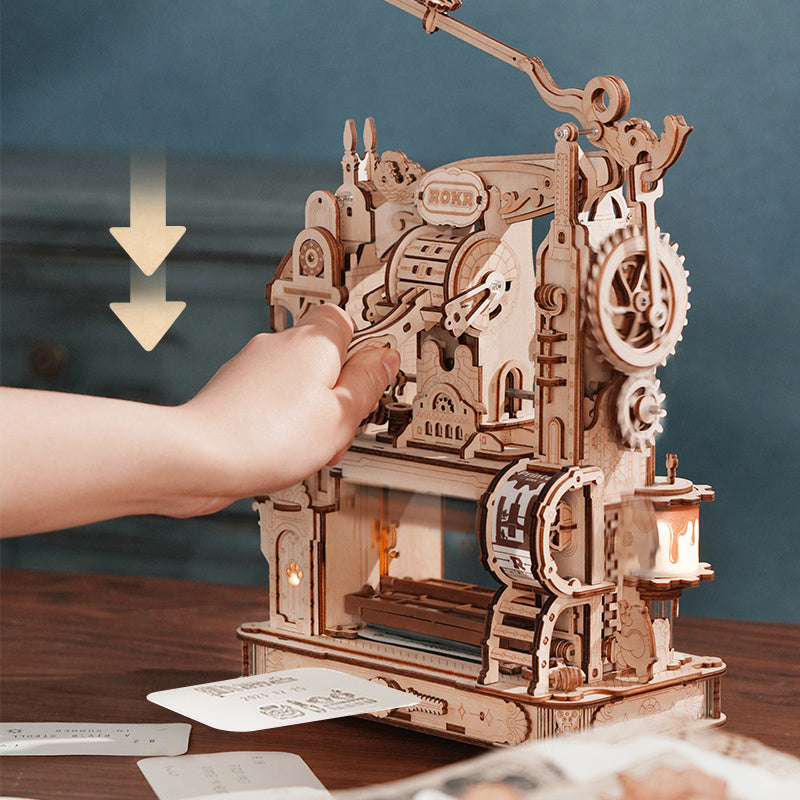 Printing Press Mechanical Gears
