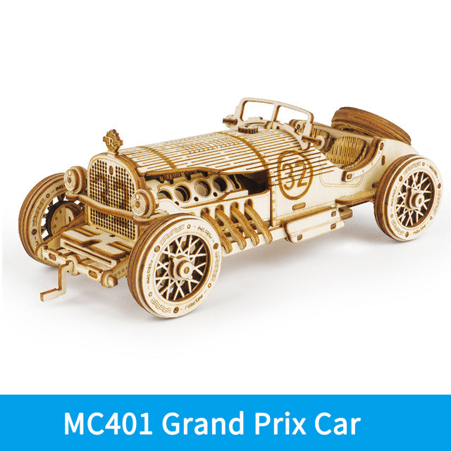 Wooden Racing Car